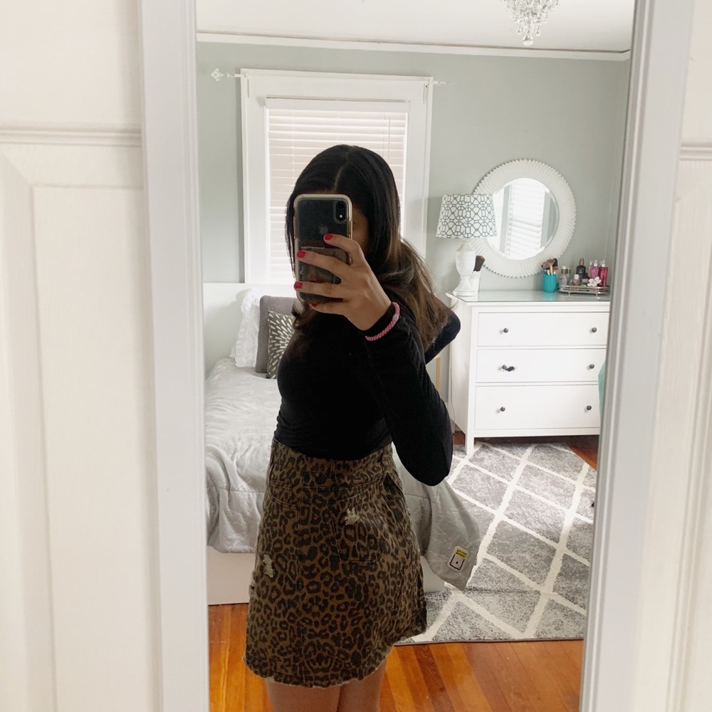 Jean skirt